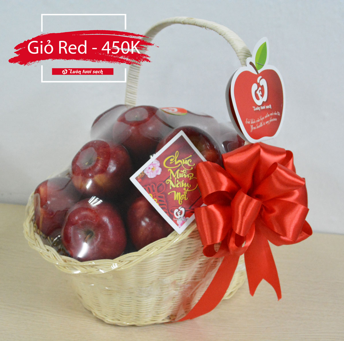 Giỏ táo Red Mỹ