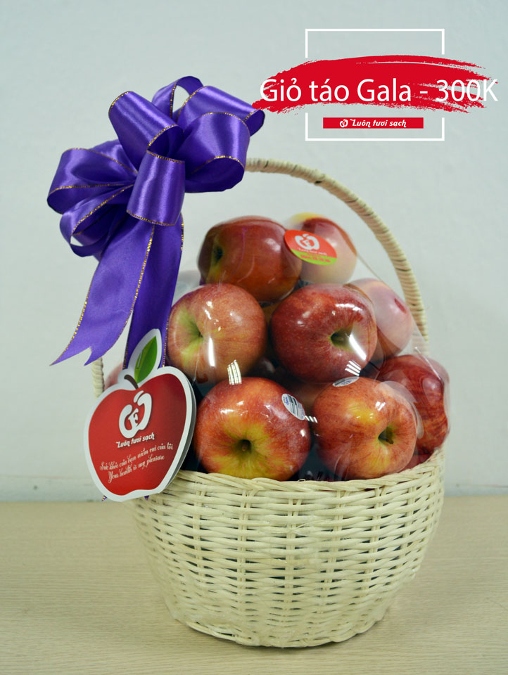 Giỏ táo Gala Mỹ (size nhỏ)