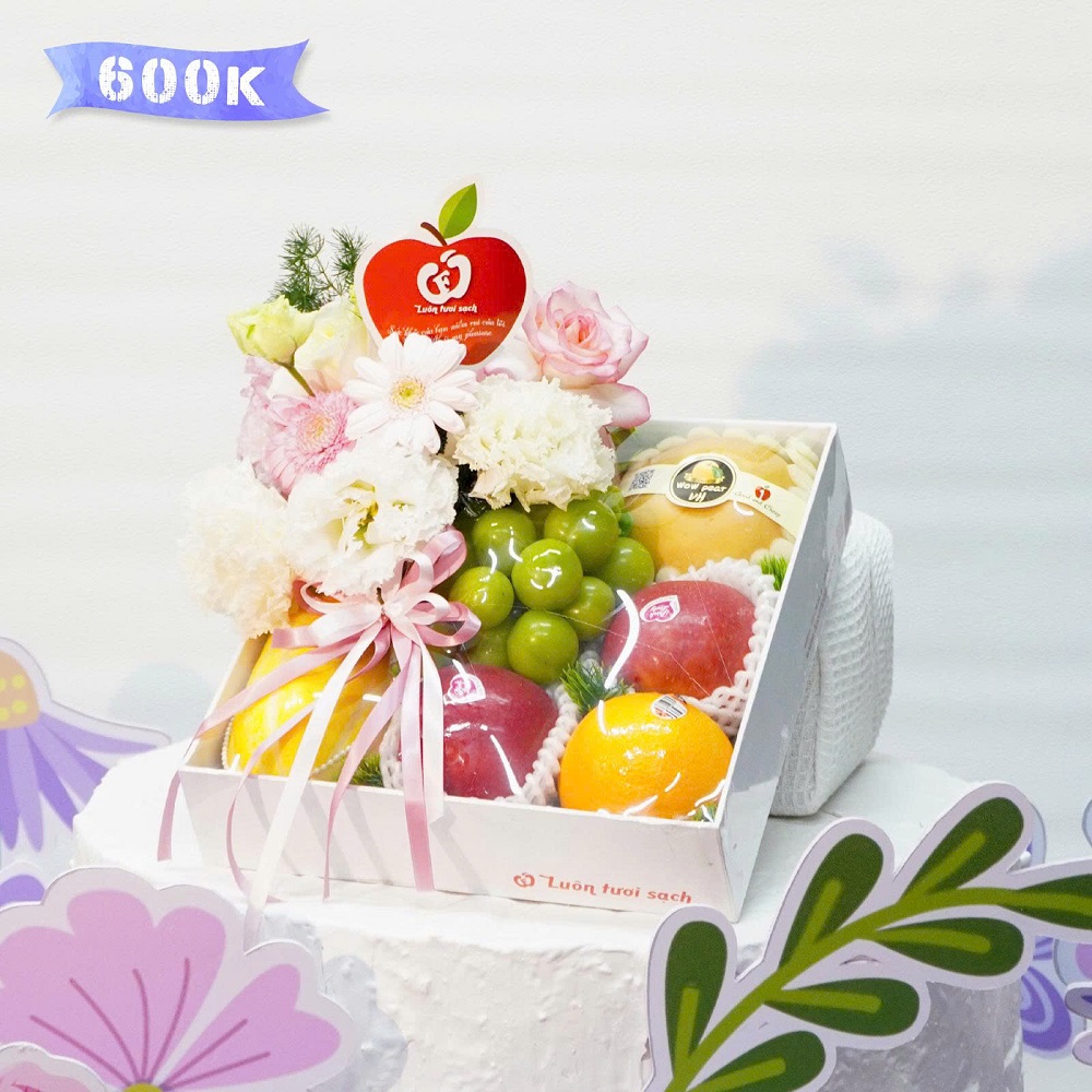 TC40 - Hộp quà hoa quả nhập khẩu
