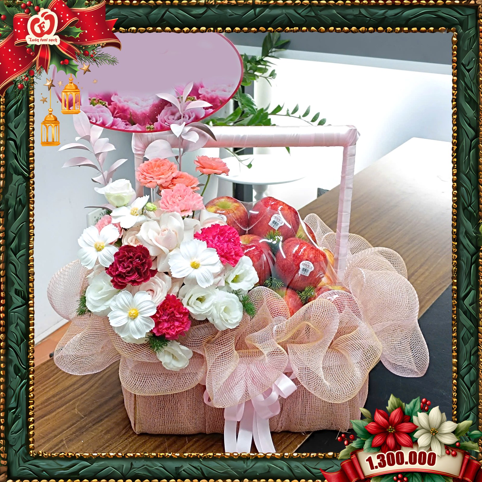 TC20 - Lẵng hoa quả cao cấp