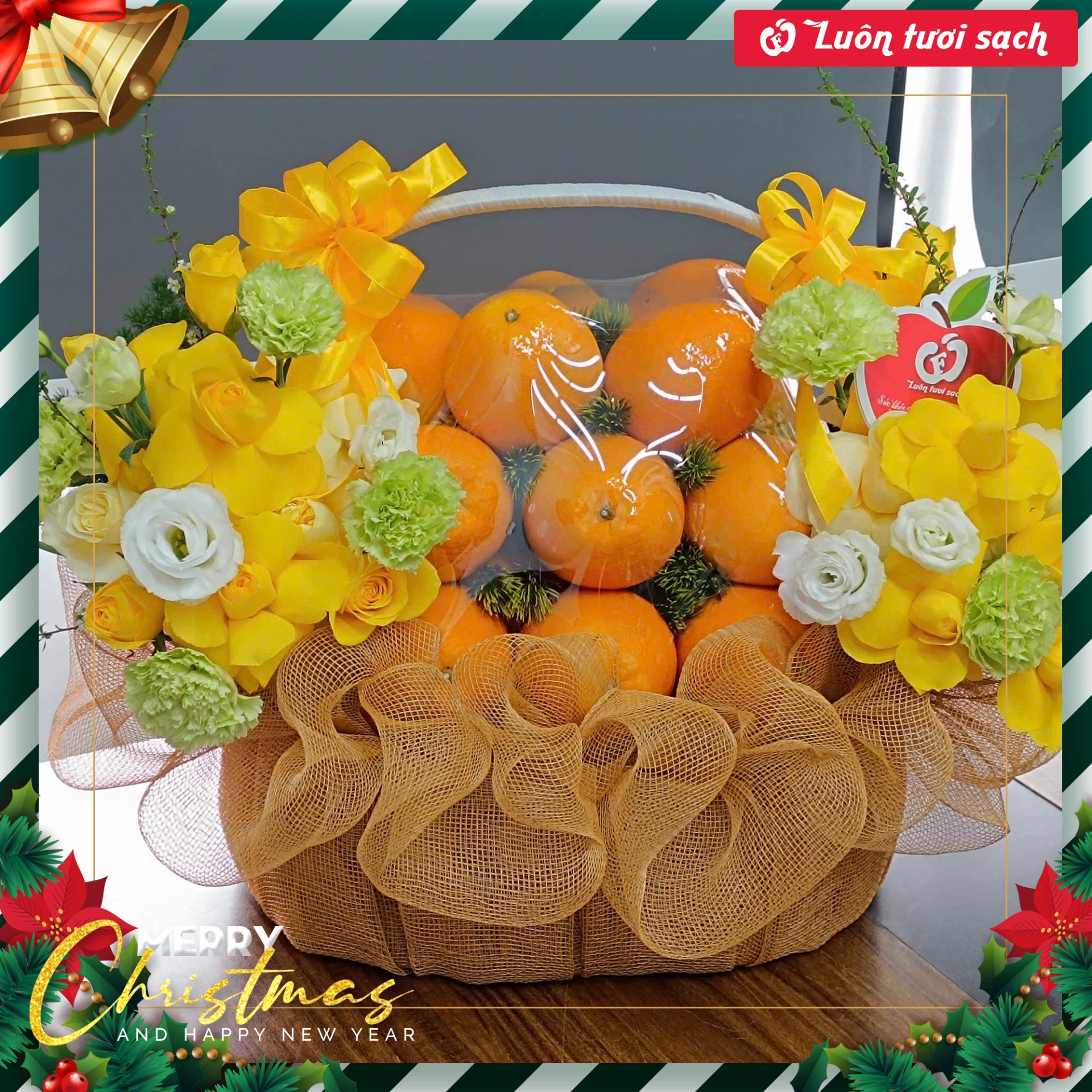 TC09 - Lẵng hoa quả cao cấp