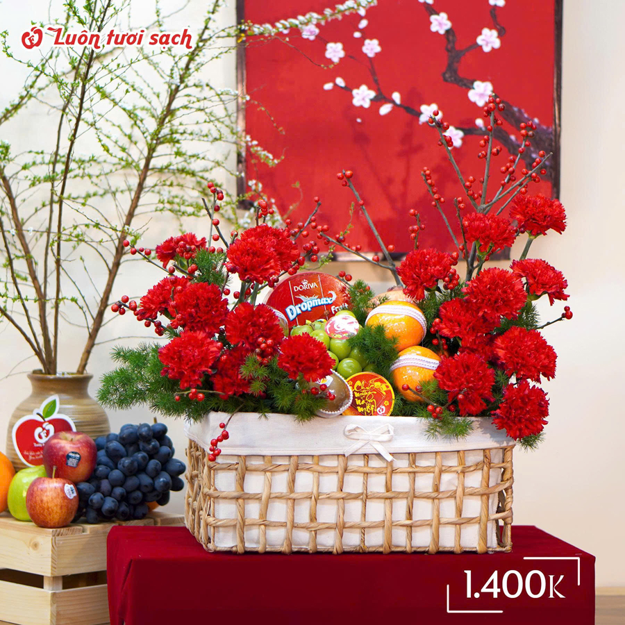 Giỏ quà tết - QT008