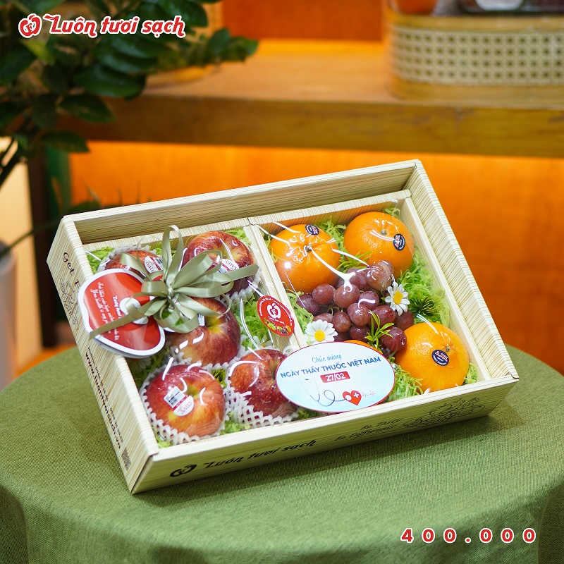 TC12 -  Hộp quà hoa quả nhập khẩu