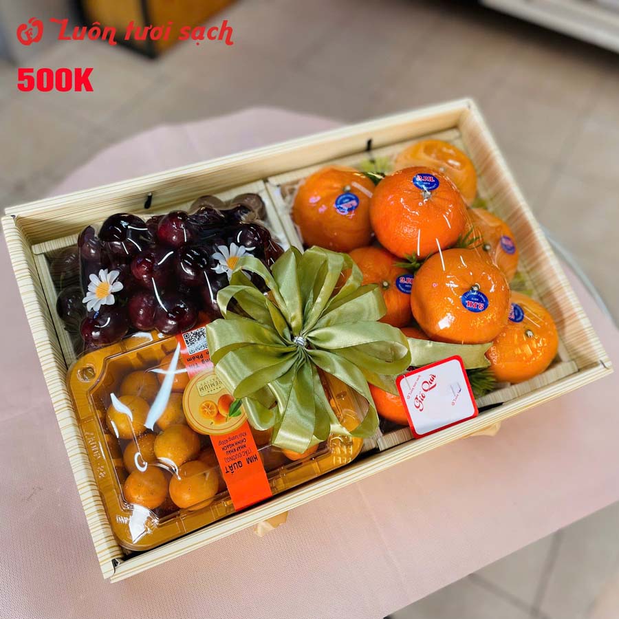 TC61 - Hộp quà hoa quả nhập khẩu