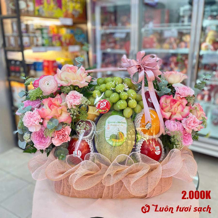 TC09 - Lẵng hoa quả cao cấp