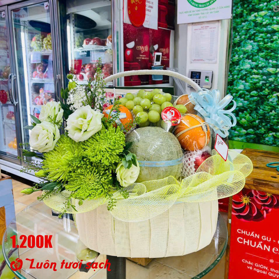 TC32 - Lẵng hoa quả cao cấp