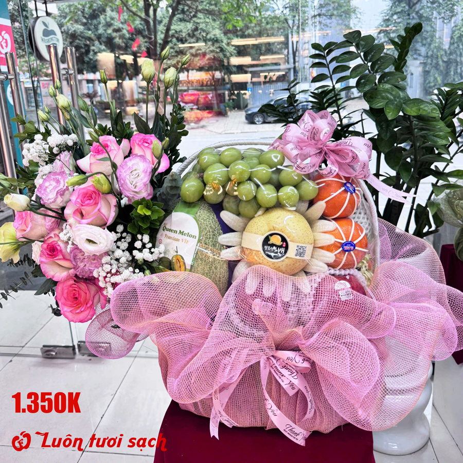 TC06 - Lẵng hoa quả cao cấp