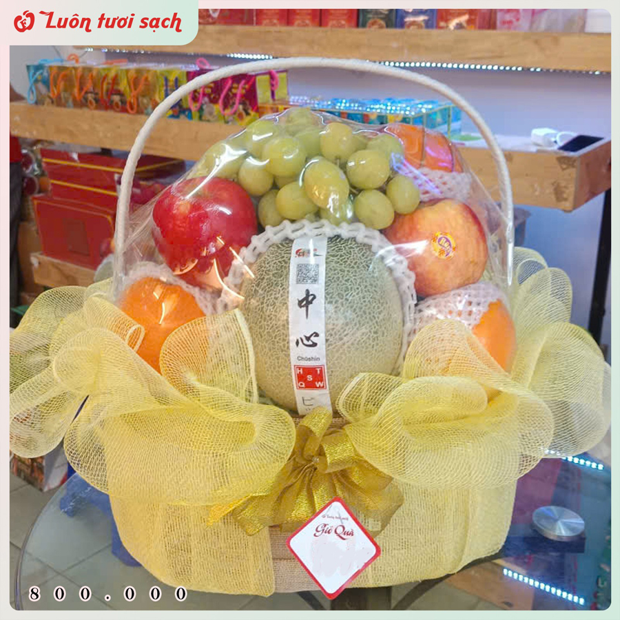 TC68 - Giỏ quà hoa quả nhập khẩu
