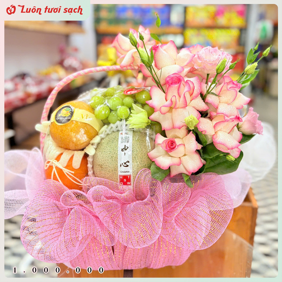 TC04 - Lẵng hoa quả cao cấp